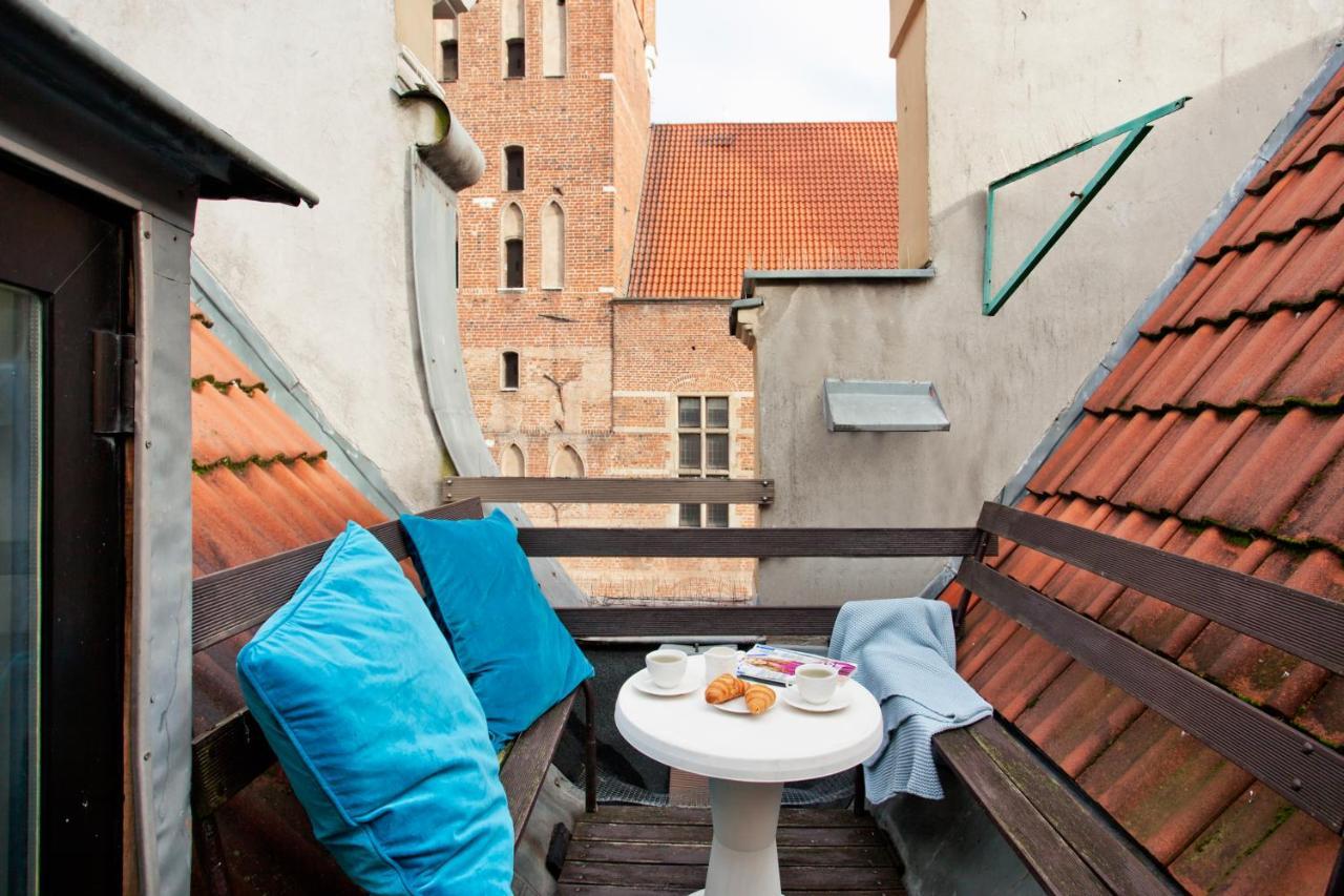 Elite Apartments Rooftop With A View Of The Old Town Gdansk Bagian luar foto