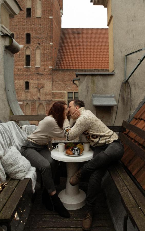 Elite Apartments Rooftop With A View Of The Old Town Gdansk Bagian luar foto